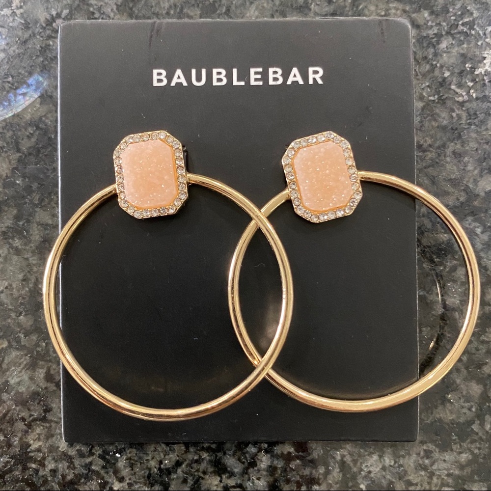 BaubleBar Gold Hoops